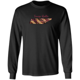 Tennessee Quilter Long Sleeve T-Shirt, Gift for Quilting Friends and Family