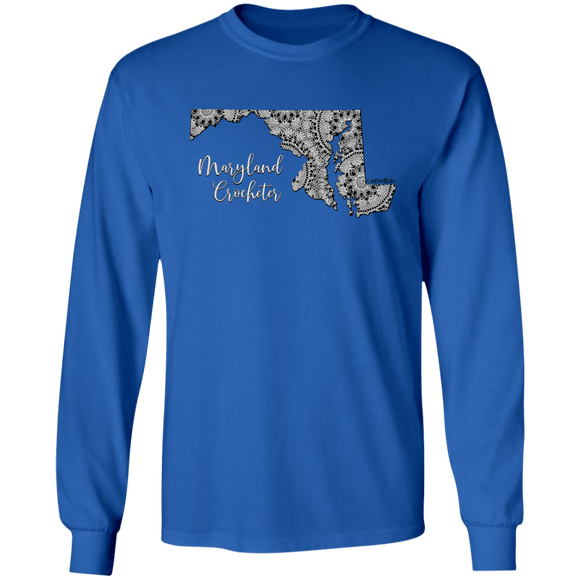 Maryland Crocheter LS T-Shirt