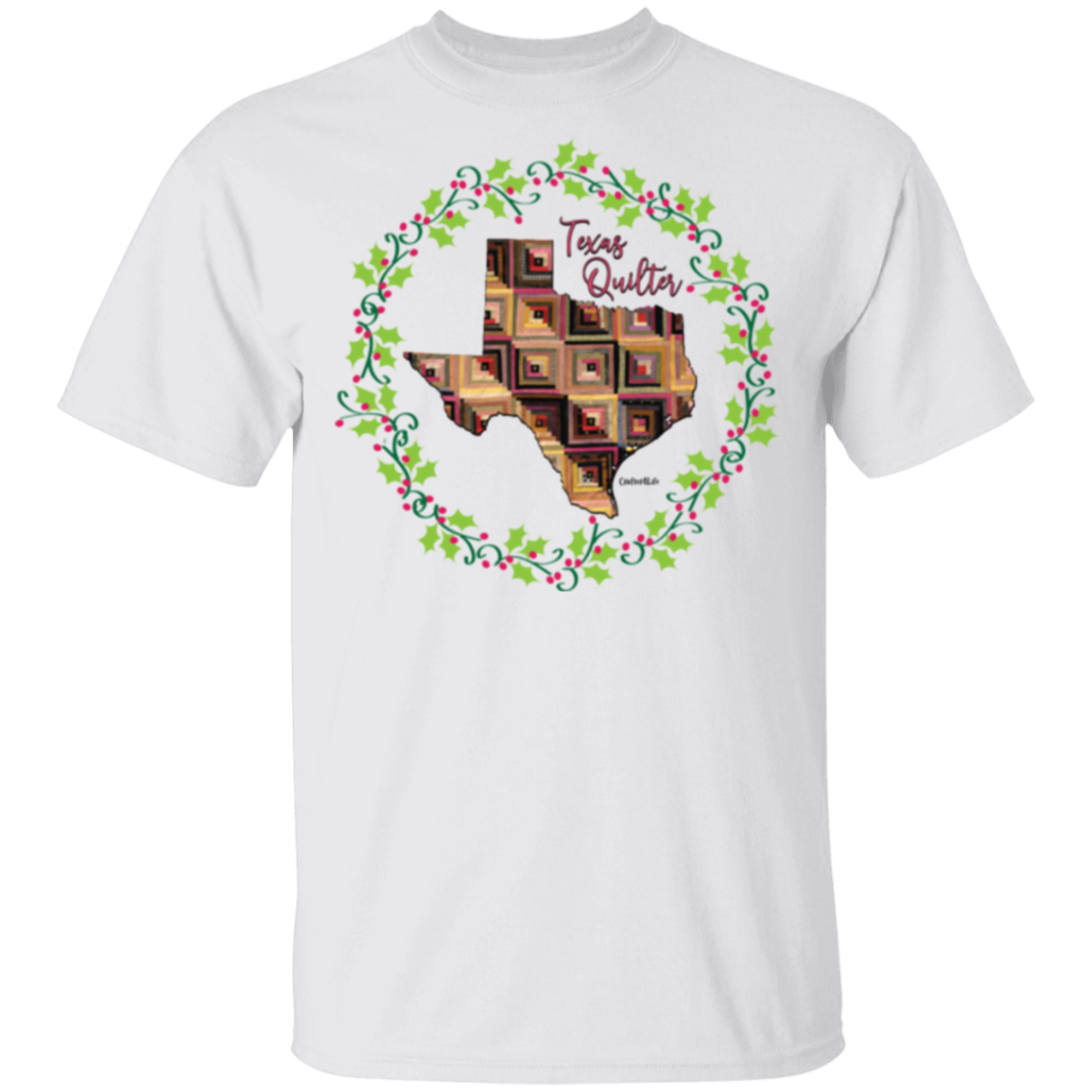 Texas Quilter Christmas T-Shirt