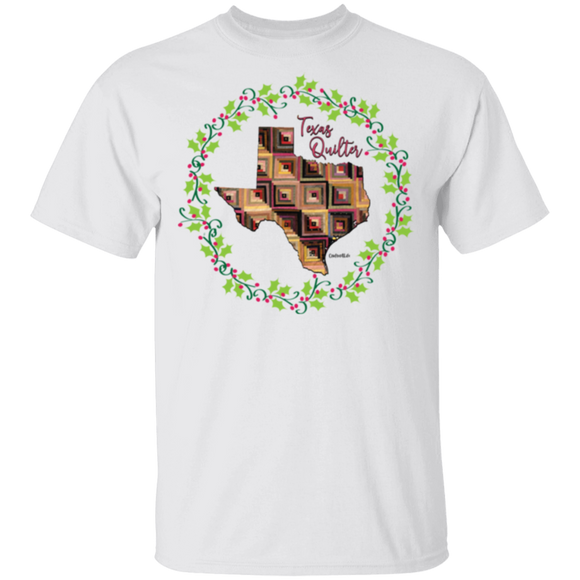 Texas Quilter Christmas T-Shirt