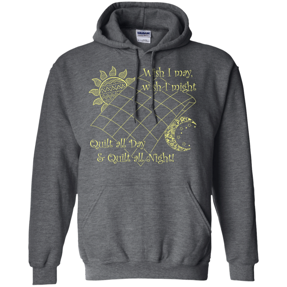 Wish I May Quilt Pullover Hoodies - Crafter4Life - 4