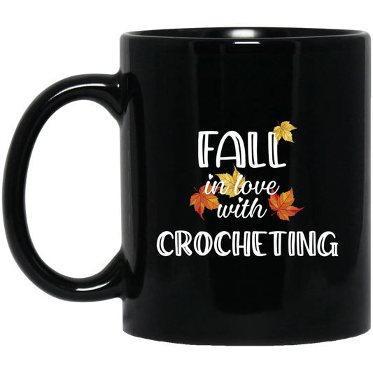 Fall in Love with Crocheting Black Mugs