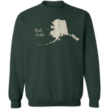 Alaska Knitter Crewneck Pullover Sweatshirt