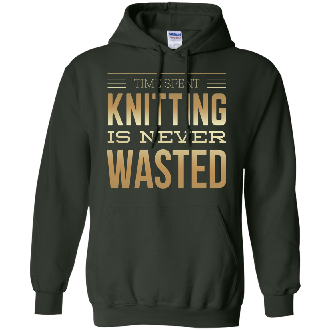 Time Spent Knitting Pullover Hoodies - Crafter4Life - 6