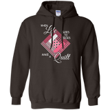 Make a Quilt (pink) Pullover Hoodies - Crafter4Life - 5