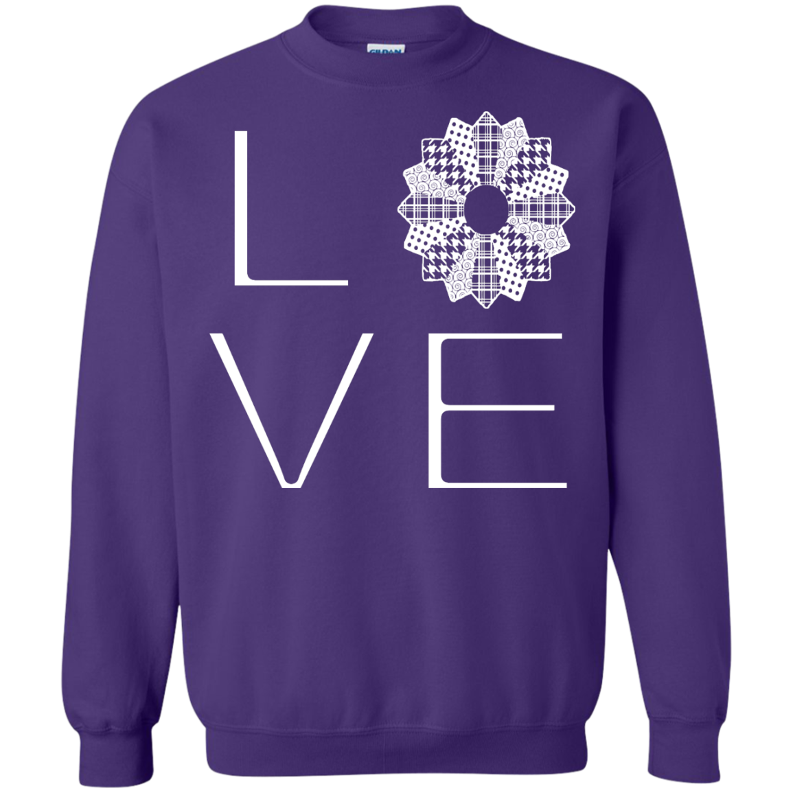 LOVE Quilting Crewneck Sweatshirts - Crafter4Life - 7