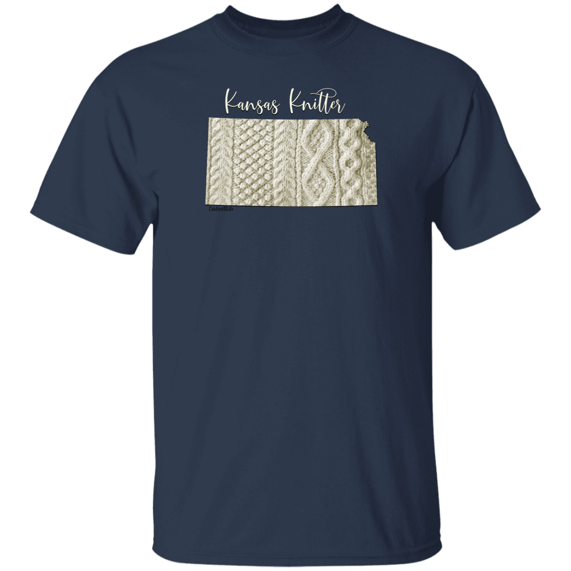Kansas Knitter Cotton T-Shirt
