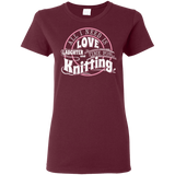Time for Knitting Ladies T-Shirt