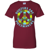 Quilters are Piecemakers Ladies Custom 100% Cotton T-Shirt - Crafter4Life - 4