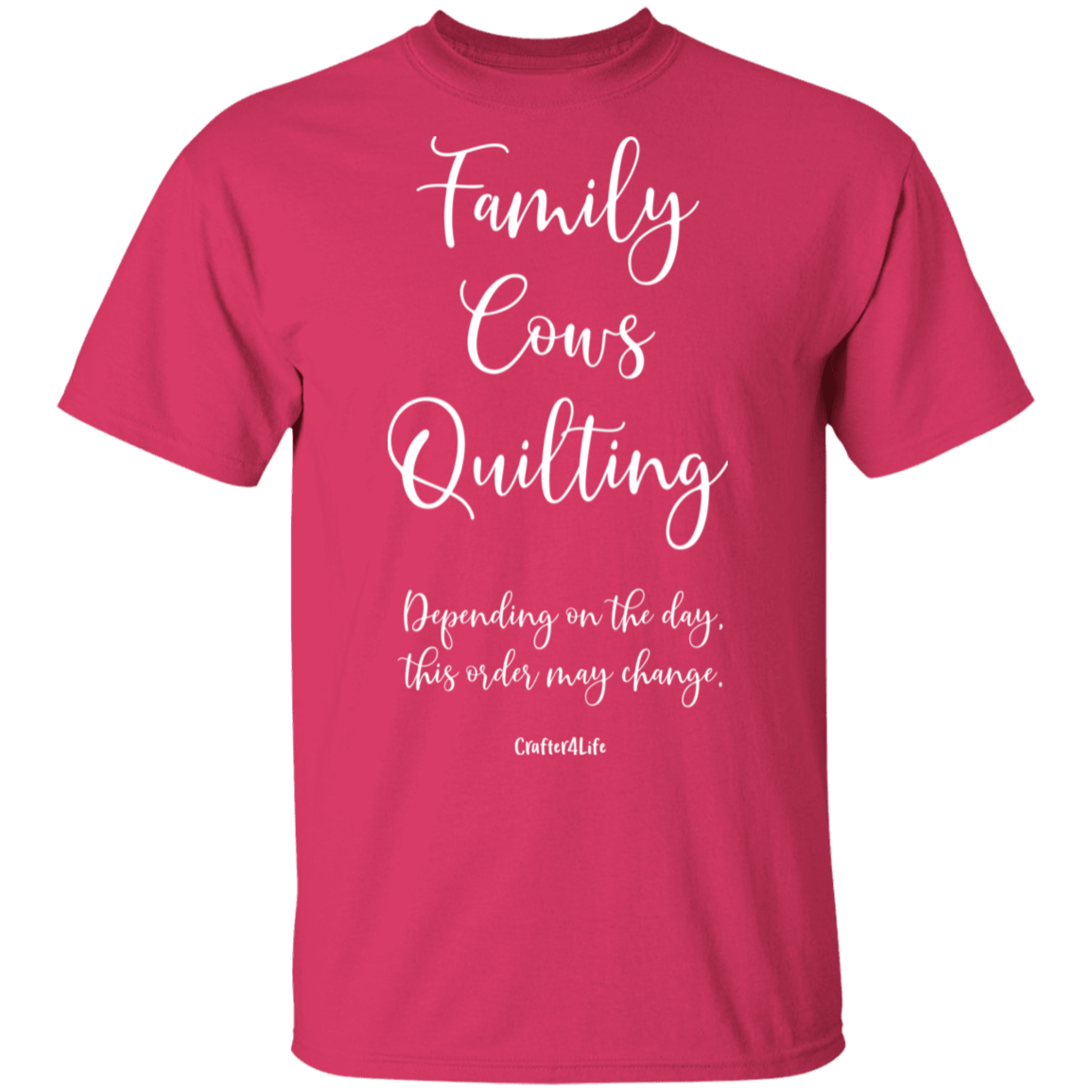 Family-Cows-Quilting T-Shirt