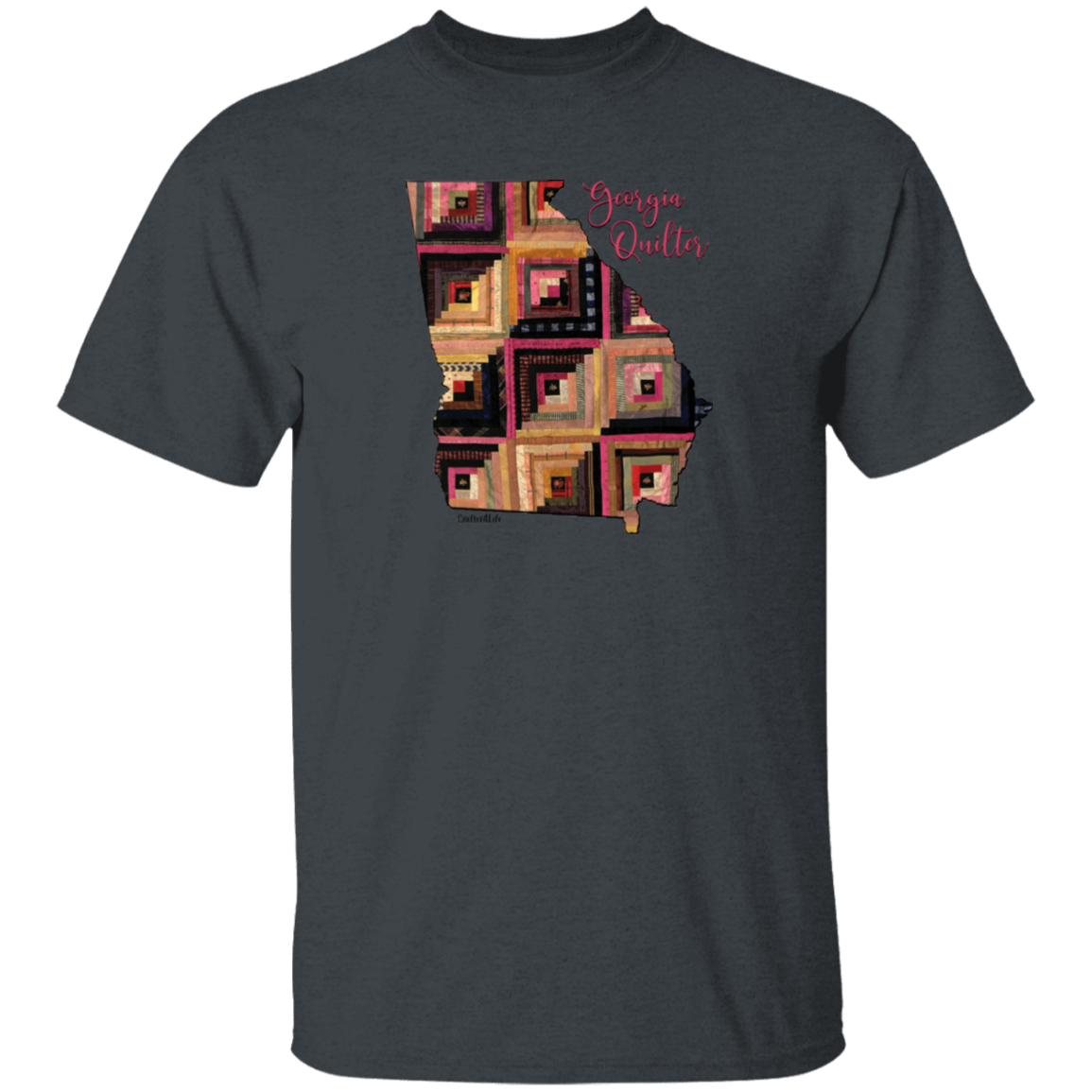 Georgia Quilter T-Shirt, Gift for Quilting Friends and Family