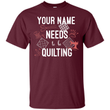 Needs to be Quilting - Personalized Unisex T-Shirts