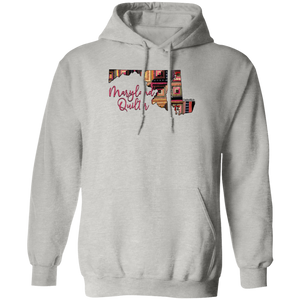 Maryland Quilter Pullover Hoodie, Gift for Quilting Friends and Family