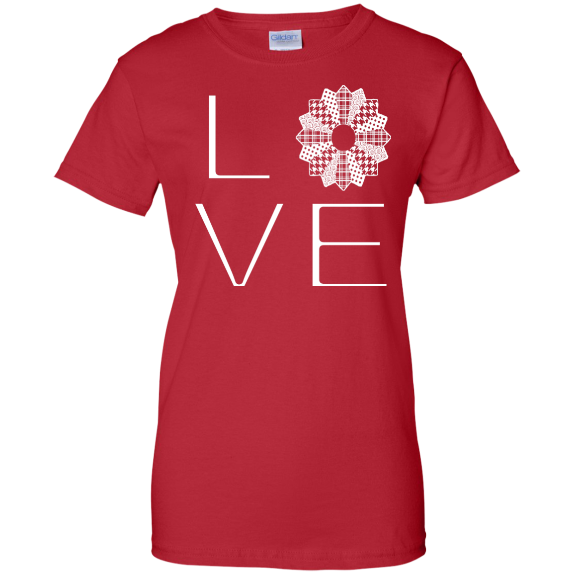 LOVE Quilting Ladies Custom 100% Cotton T-Shirt - Crafter4Life - 7