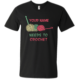 Needs to Crochet - Personalized Unisex T-Shirts