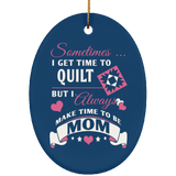 Time to Quilt - Mom Ornaments