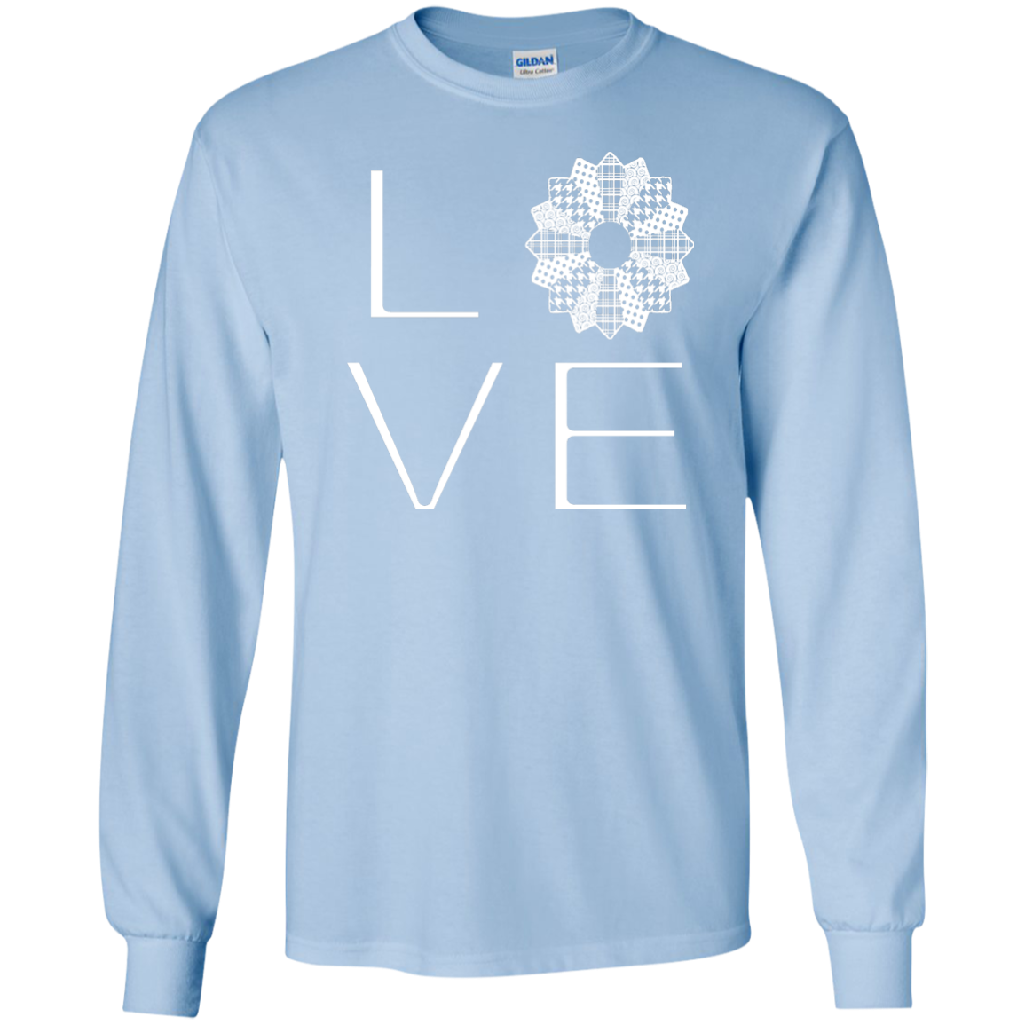 LOVE Quilting LS Ultra Cotton T-shirt - Crafter4Life - 7