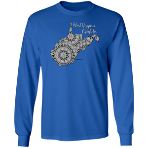 West Virginia Crocheter LS Ultra Cotton T-Shirt