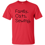 Family-Cats-Sewing Ultra Cotton T-Shirt