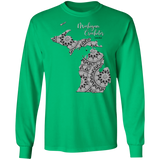 Michigan Crocheter LS Ultra Cotton T-Shirt