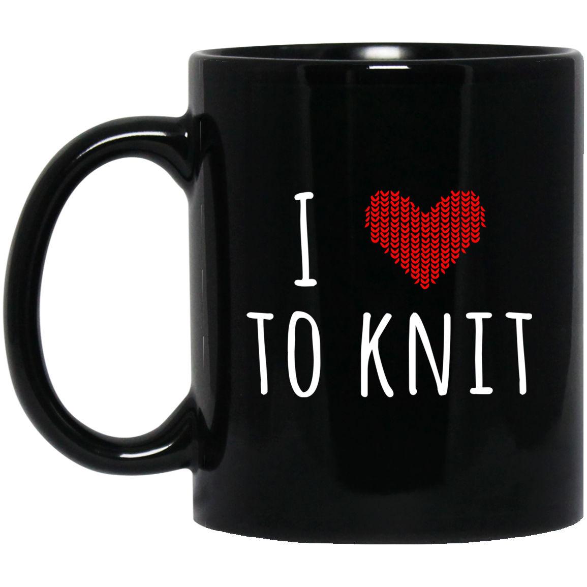 I Heart To Knit Mugs