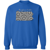 Pennsylvania Crocheter Crewneck Pullover Sweatshirt