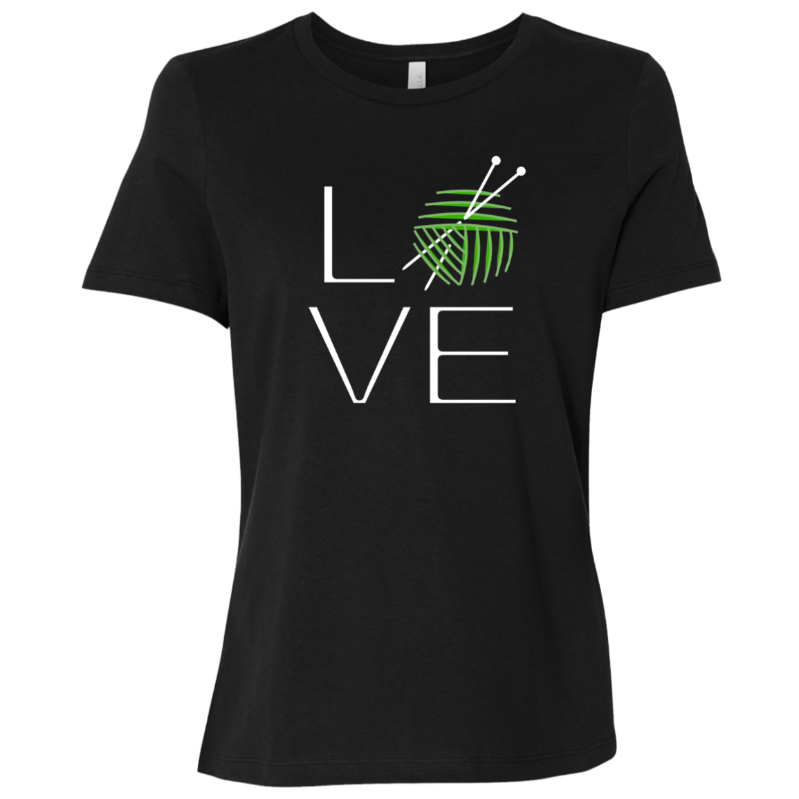 LOVE Knitting Ladies Relaxed Jersey Short-Sleeve T-Shirt