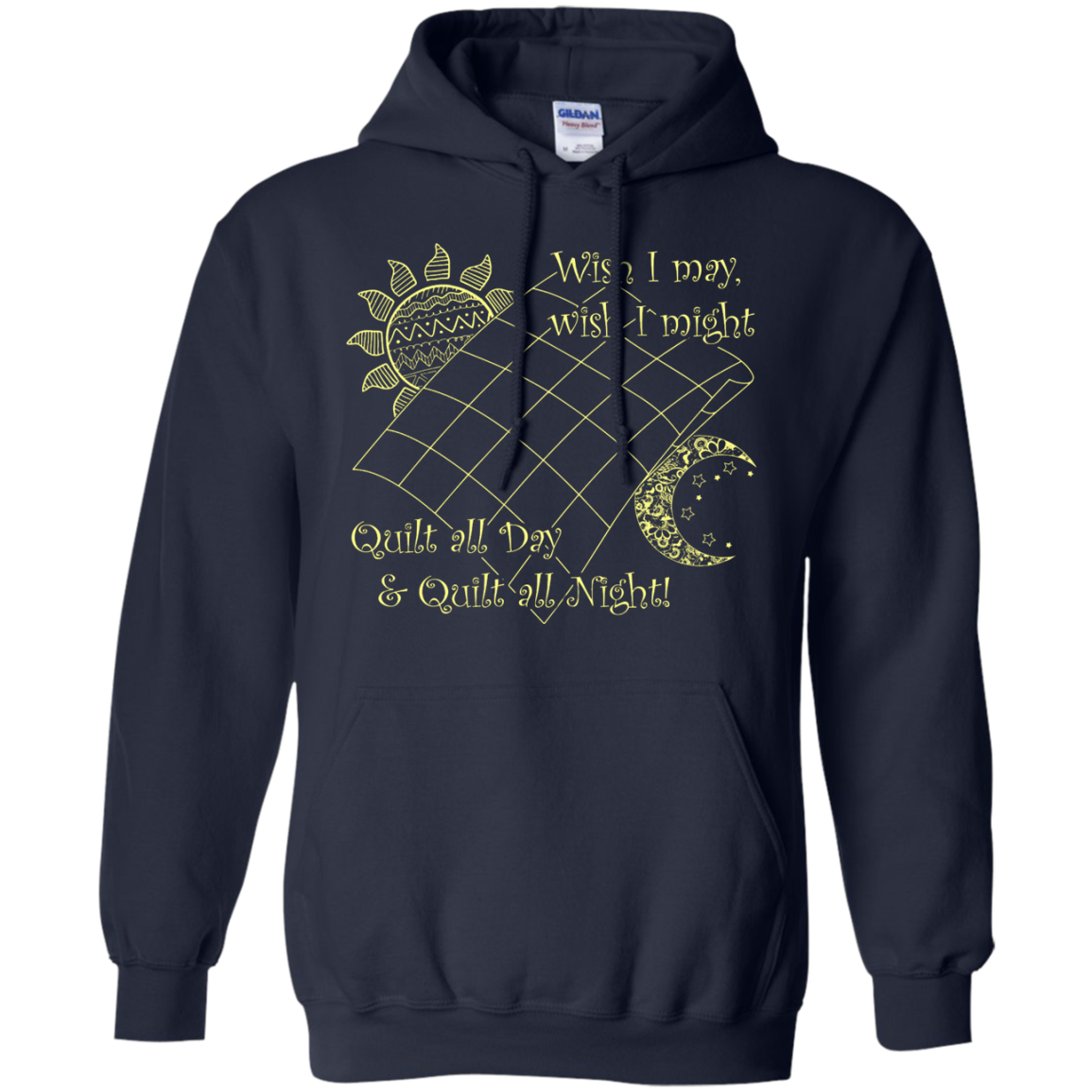 Wish I May Quilt Pullover Hoodies - Crafter4Life - 3