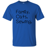 Family-Cats-Sewing Ultra Cotton T-Shirt