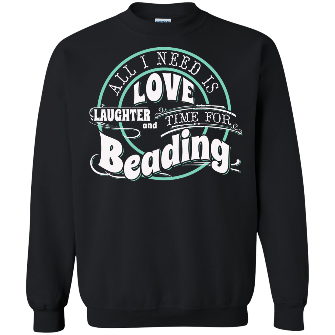 Time for Beading Crewneck Sweatshirts - Crafter4Life - 2