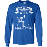 Waiting at the Fabric Store Long Sleeve T-Shirts - Crafter4Life - 6