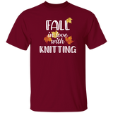 Fall in Love with Knitting T-Shirt