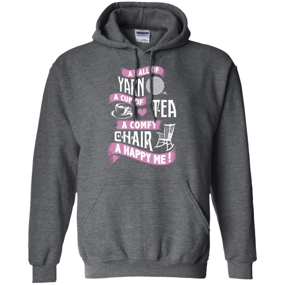 A Ball Of Yarn Pullover Hoodie