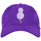 Yarn Kitty Brushed Twill Unstructured Dad Cap