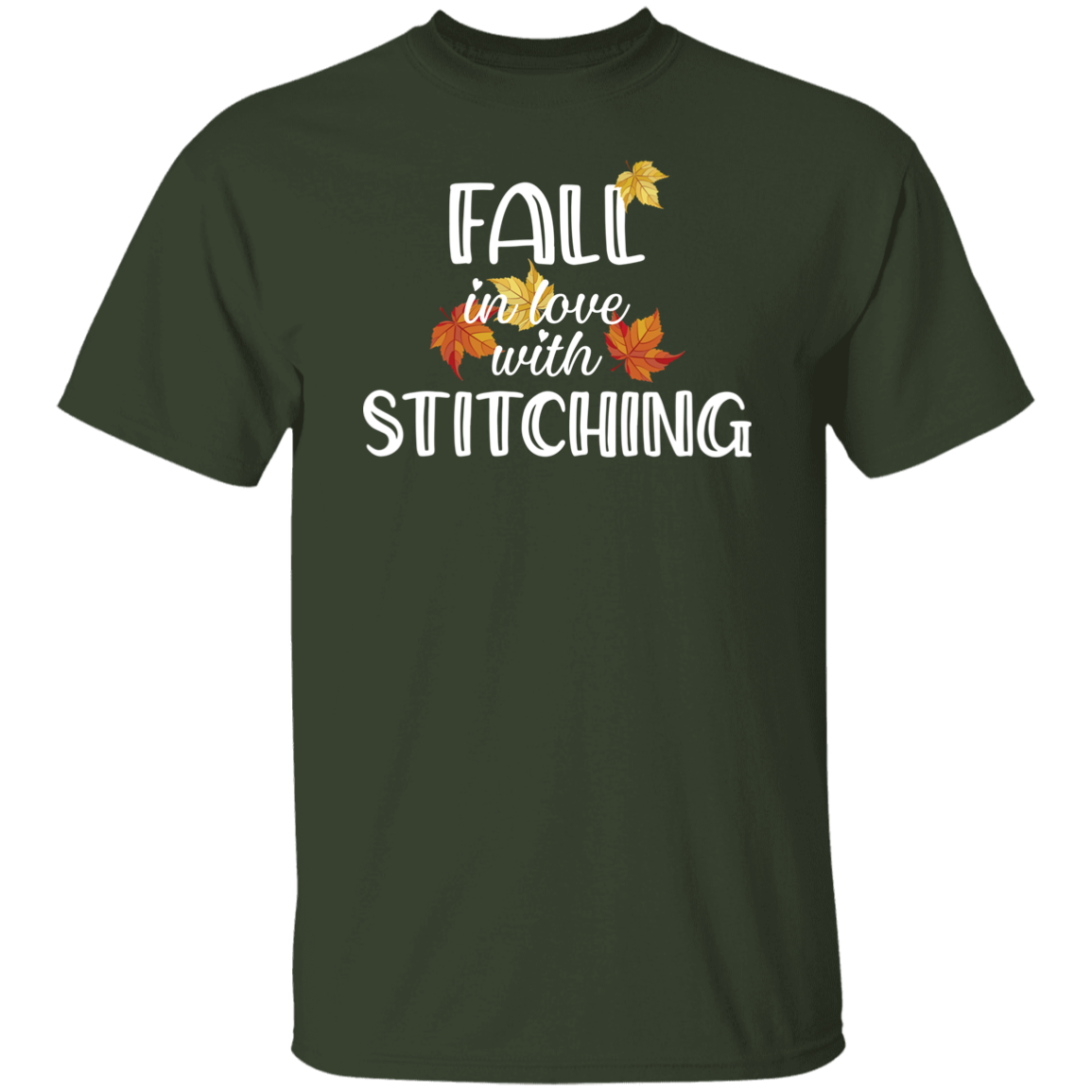Fall in Love with Stitching T-Shirt