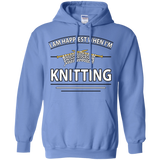 I Am Happiest When I'm Knitting Pullover Hoodies - Crafter4Life - 7