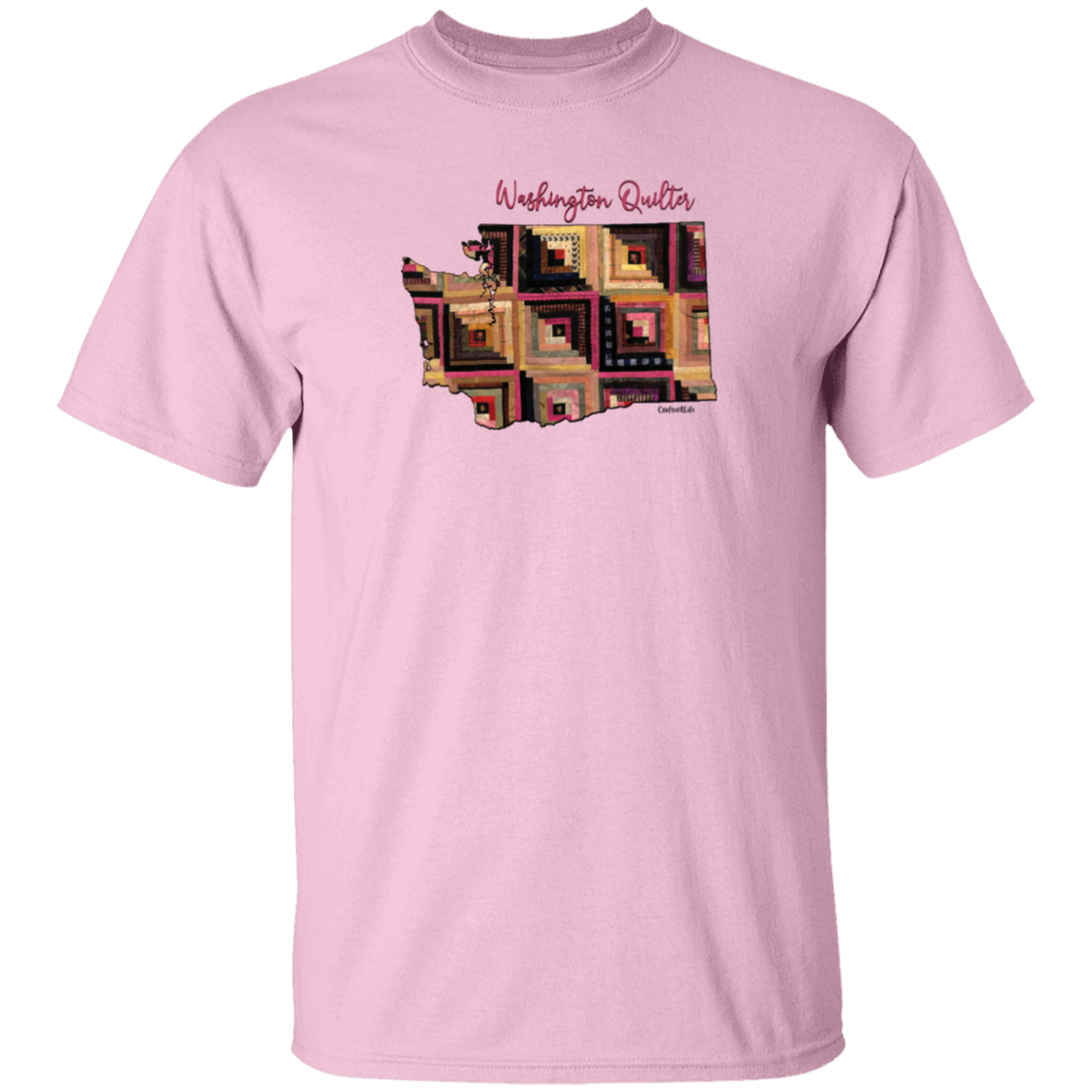 Washington Quilter T-Shirt, Gift for Quilting Friends and Family