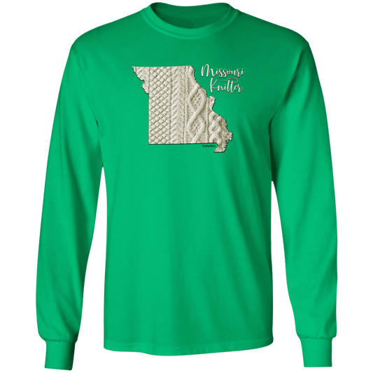 Missouri Knitter LS Ultra Cotton T-Shirt