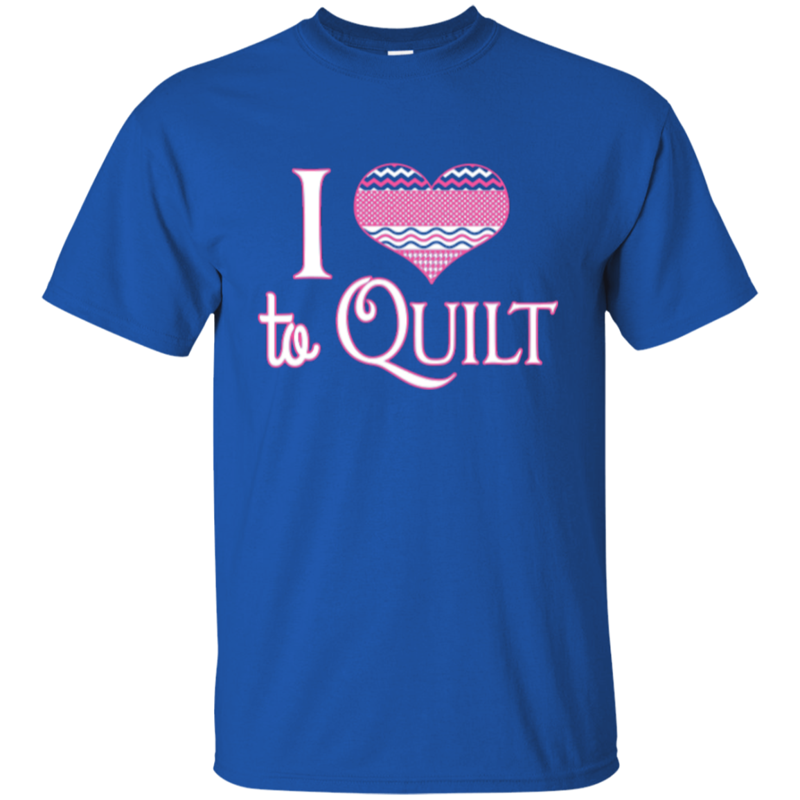 I Heart to Quilt Custom Ultra Cotton T-Shirt - Crafter4Life - 10