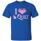 I Heart to Quilt Custom Ultra Cotton T-Shirt - Crafter4Life - 10