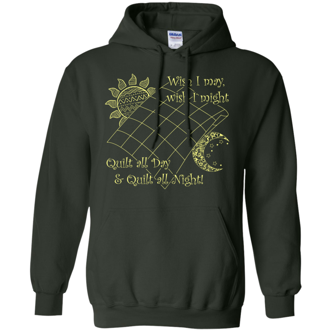 Wish I May Quilt Pullover Hoodies - Crafter4Life - 6