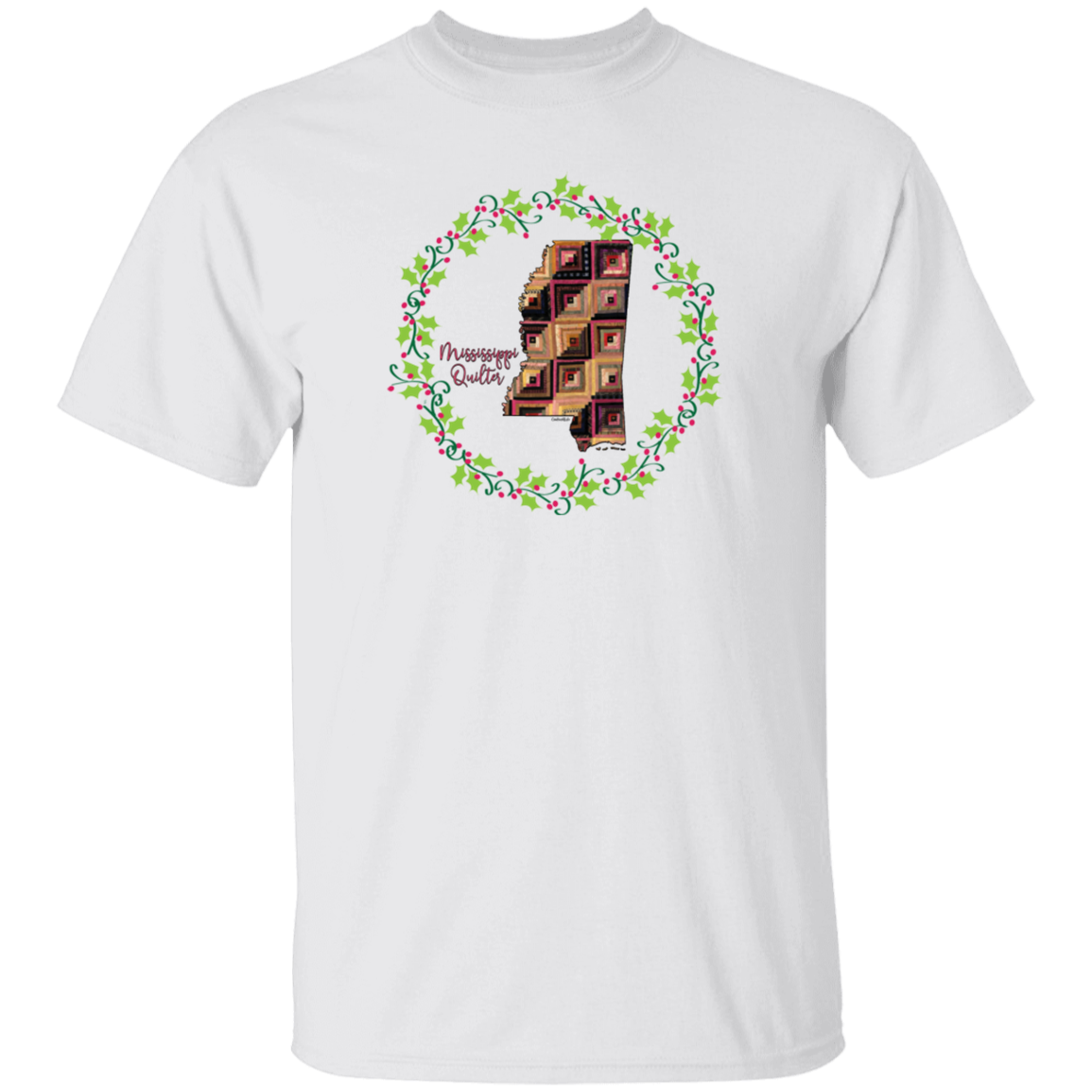 Mississippi Quilter Christmas T-Shirt