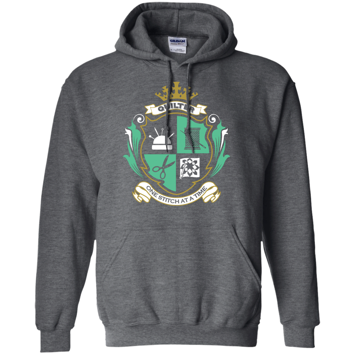 Quilters Motto Pullover Hoodies