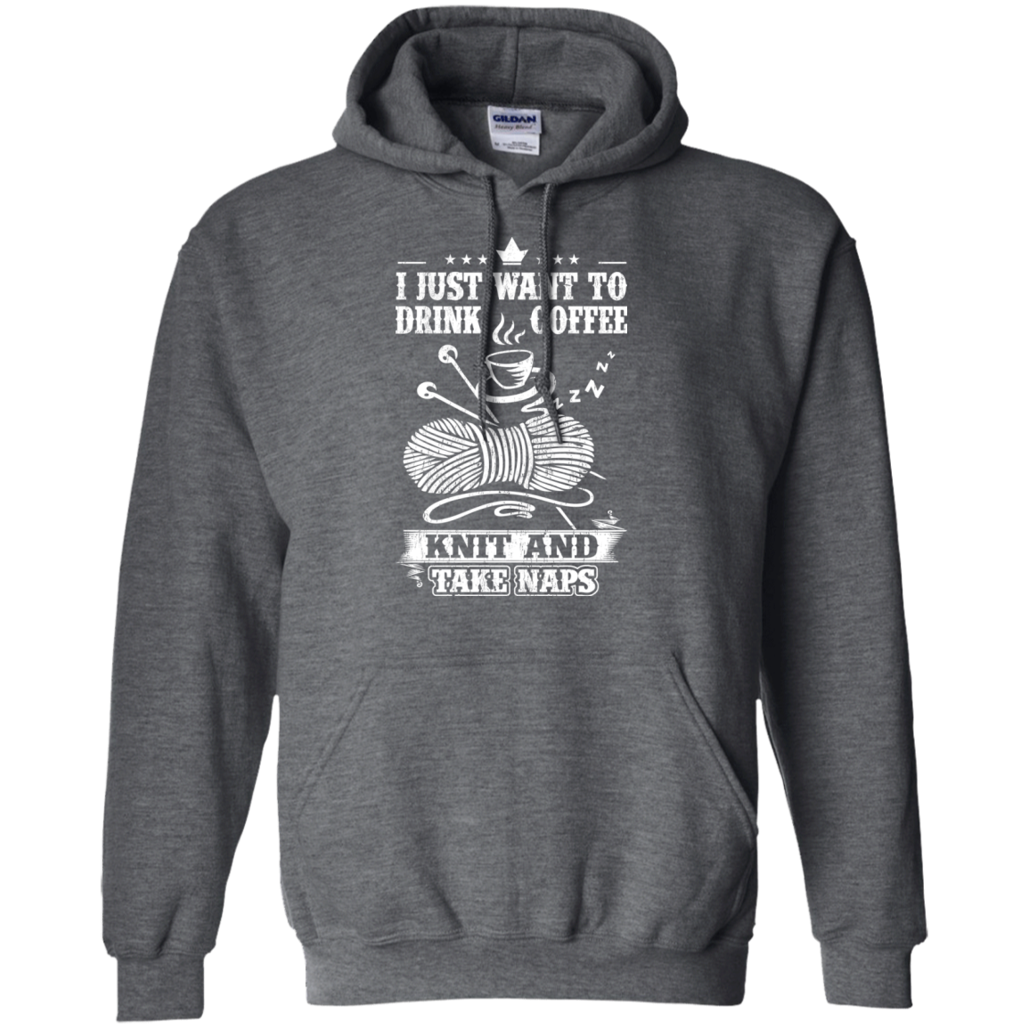 Coffee-Knit-Nap Pullover Hoodies - Crafter4Life - 4