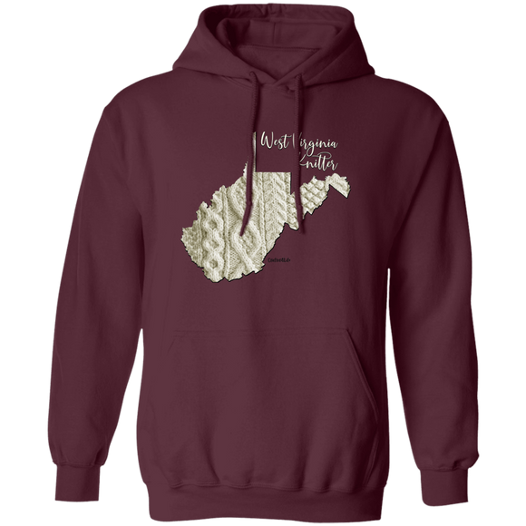 West Virginia Knitter Pullover Hoodie