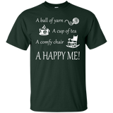 A Happy Me Custom Ultra Cotton T-Shirt - Crafter4Life - 5