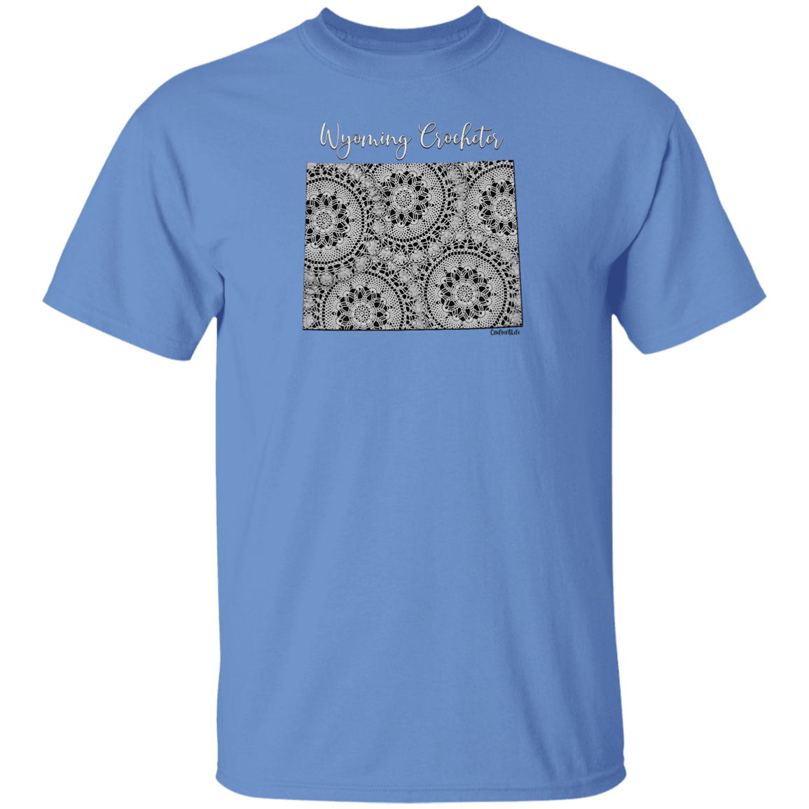 Wyoming Crocheter Cotton T-Shirt