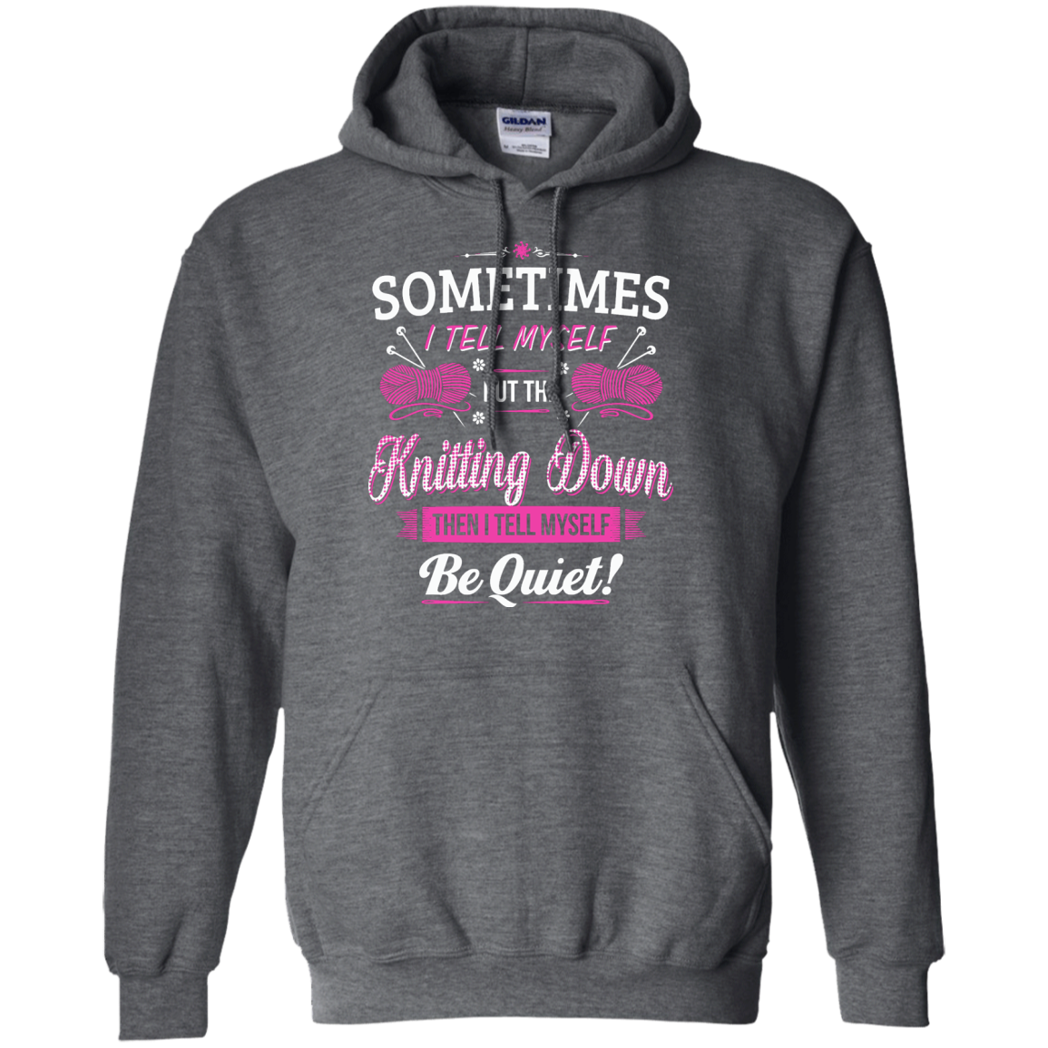 Put the Knitting Down Pullover Hoodies - Crafter4Life - 5