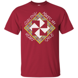 Quilting Makes My Heart Smile Custom Ultra Cotton T-Shirt