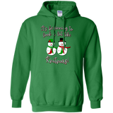 Knitmas Snow Couple Pullover Hoodie